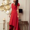 elegancka sukienka selena czerwona