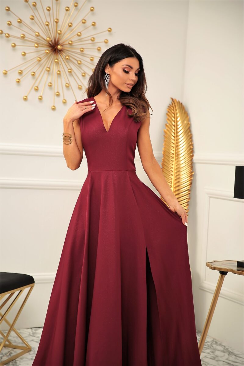 Sukienka Milena - bordo