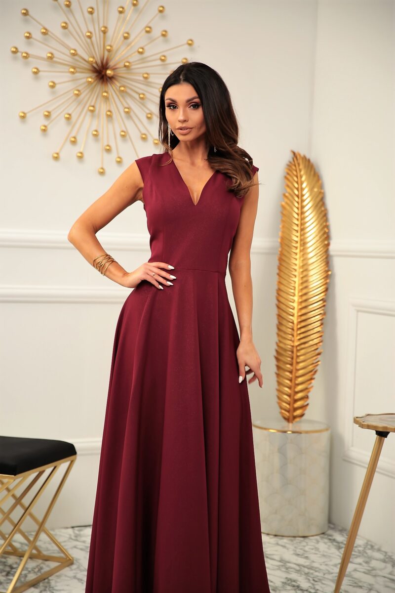 Sukienka Milena - bordo