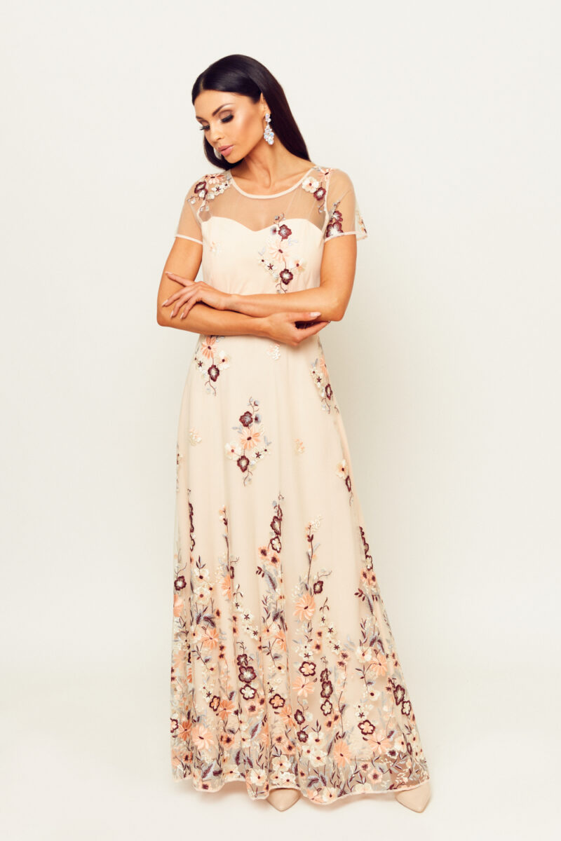 sukienka Rose łosoś
