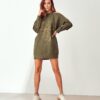 Bawełniana tunika Mona - khaki
