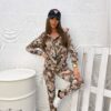 Komplet Natasza moro khaki